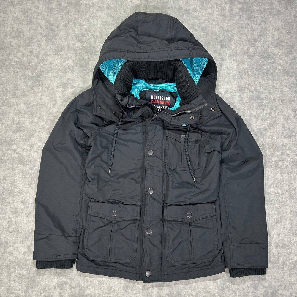 Hollister All Weather mesh lined Y2K streetwear outdoors chore jacket womens S